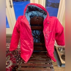 Boys red Columbia puffer